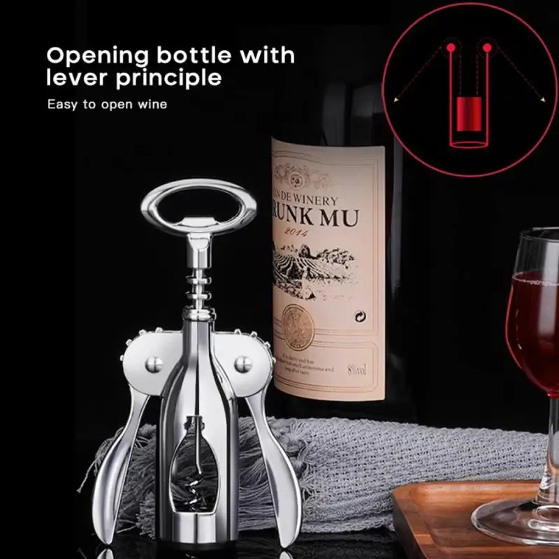 Kitchen Gadget Amazon - Küchenwerkzeuge Bierflaschenöffner Gadget Weinzubehör Metall-Korkenzieher Edelstahl