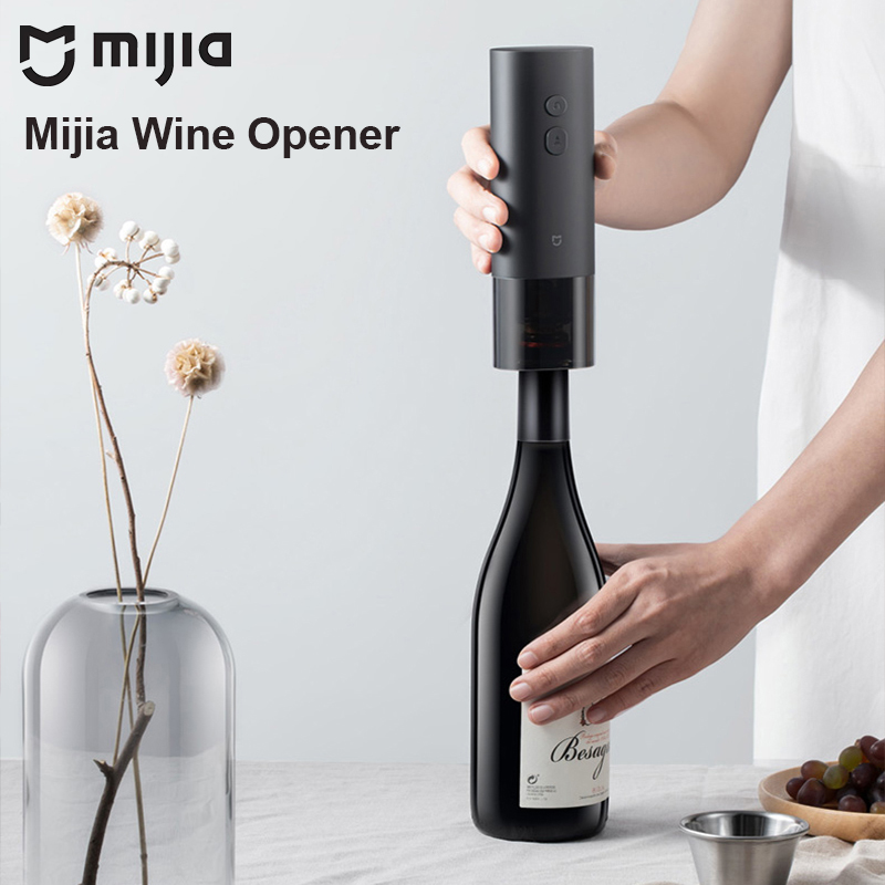 Kitchen Gadgets And Accessories - Mijia Elektrischer Weinflaschenöffner mit Trockenbatterie Automatischer
