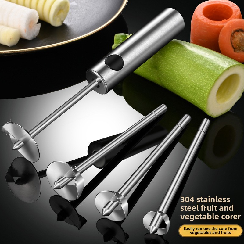 Kitchen Gadgets And Accessories - 1 Set Küchen-Gadget Gemüsebohrer und -Entkerner