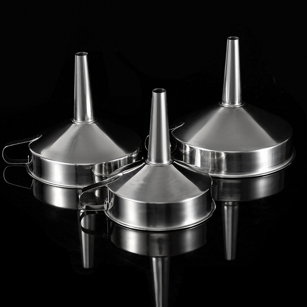 Kitchen Gadgets Oxo - 1 Stück Edelstahl-Öltrichter mit breiter Öffnung,