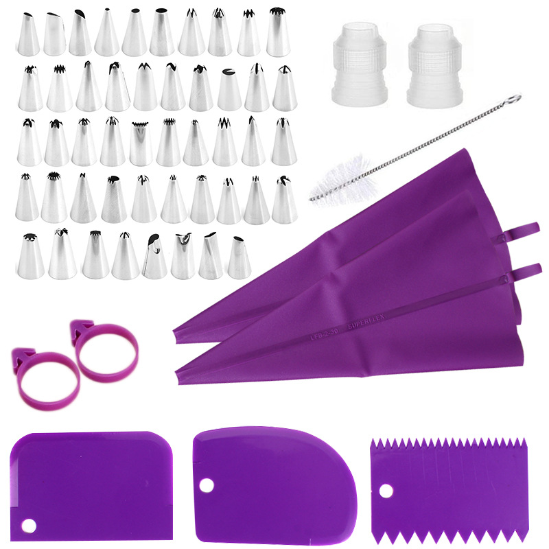 Kitchen Gadgets Oxo - Edelstahl-Spritztüllen-Set mit Spritzbeutel, Küchen- und Konditoreiwerkzeuge