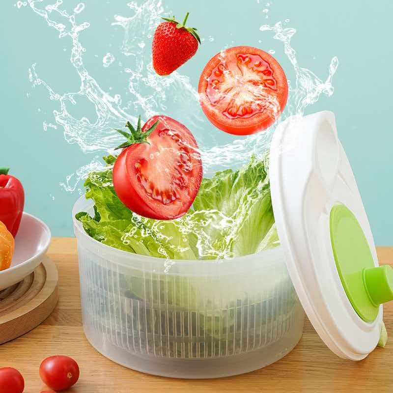 Salad Spinner - 1set Haushalt Multi-funktionale Gemüse Salat Spinner