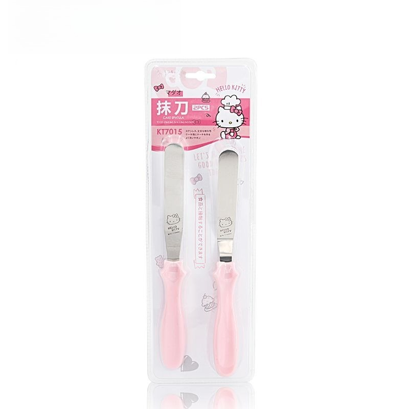 Kitchen Gadgets Under 100 - Hello Kitty inspirierter Offset-Spatel, Kawaii Anime-Charakter,