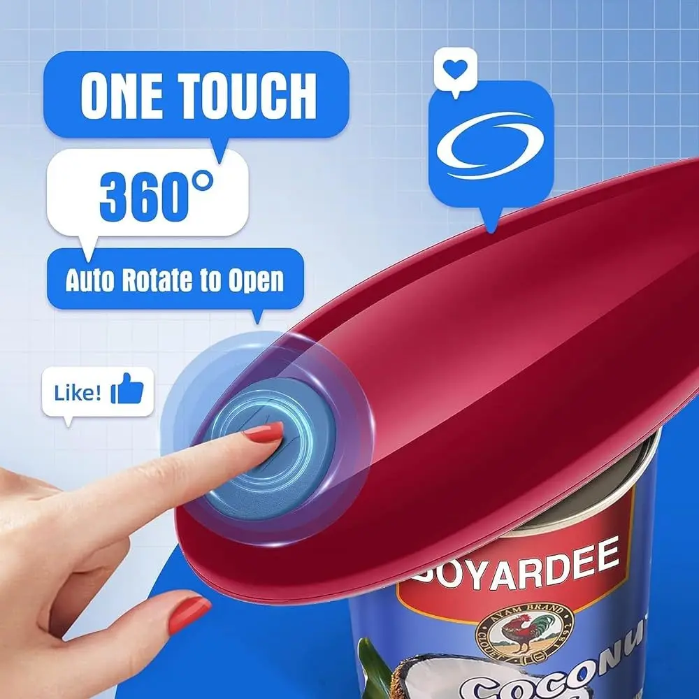 Electric Can Opener - Elektrischer Dosenöffner, kreativer Flaschenöffner, einfacher Haushalt,