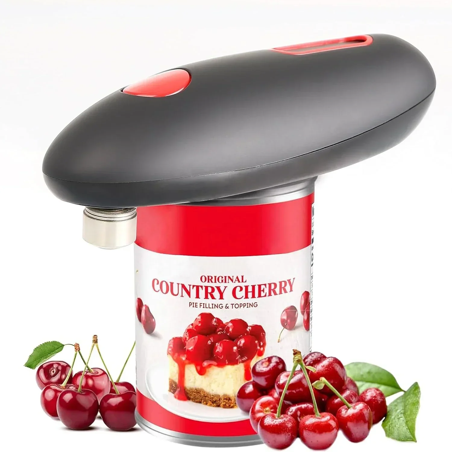 Electric Can Opener - Elektrische Dosenöffner One-Touch automatische Glasflasche kann