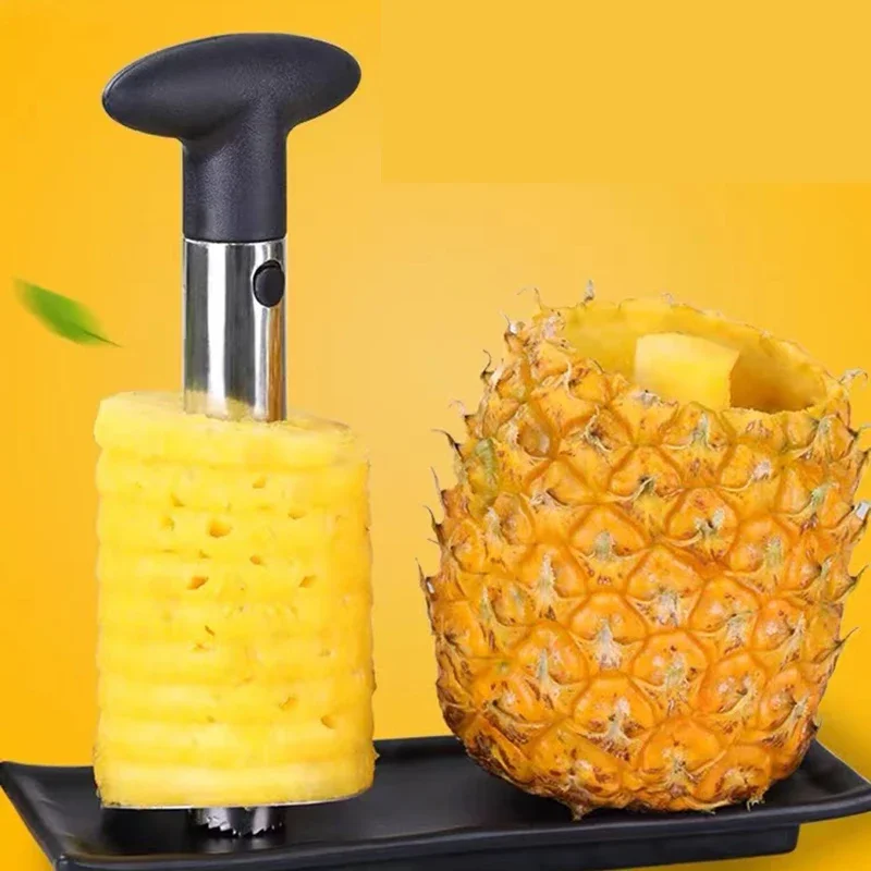 Kitchen Gadget Amazon - Ananas-Schneider und -Schäler aus Edelstahl, Küchenwerkzeug