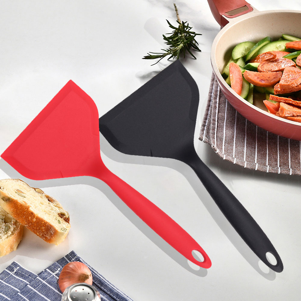 Kitchen Gadgets Under 100 - Red BK Antihaft-Silikonwender, Spatel, hitzebeständig, Kochschaufel,