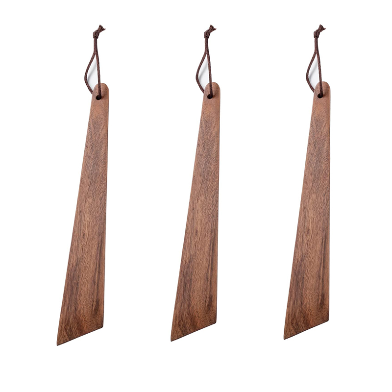 Kitchen Gadgets Under 100 - Holz Spatel Tragbare Turner Akazienholz Flipper