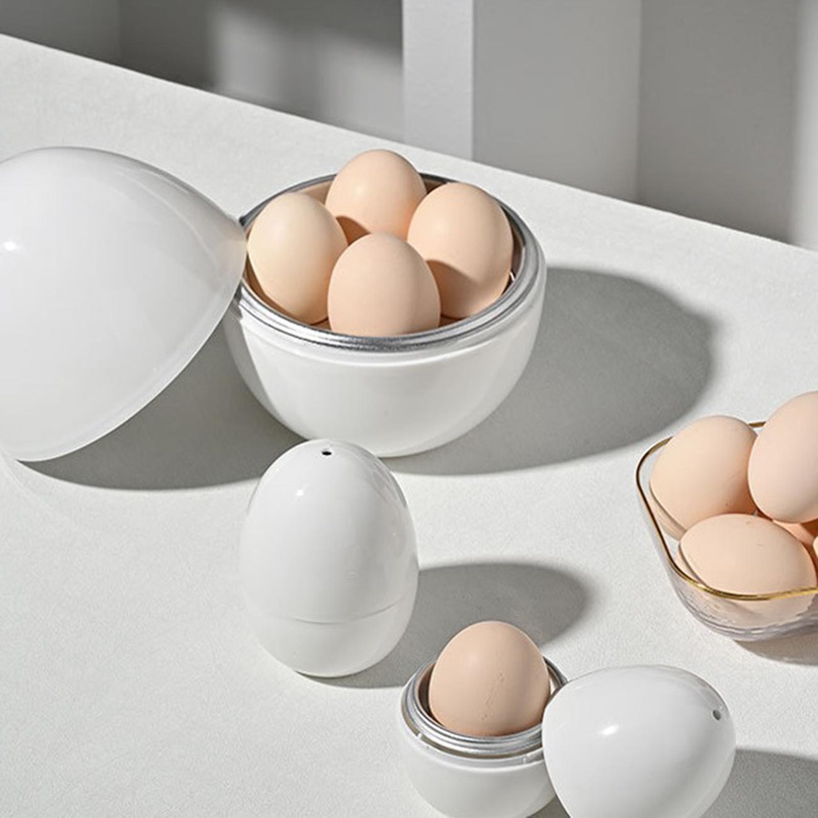 Kitchen Gadget Amazon - Mikrowellen-Eierdampfer, Kesselkocher, 1/4 Eierkapazität, einfach und