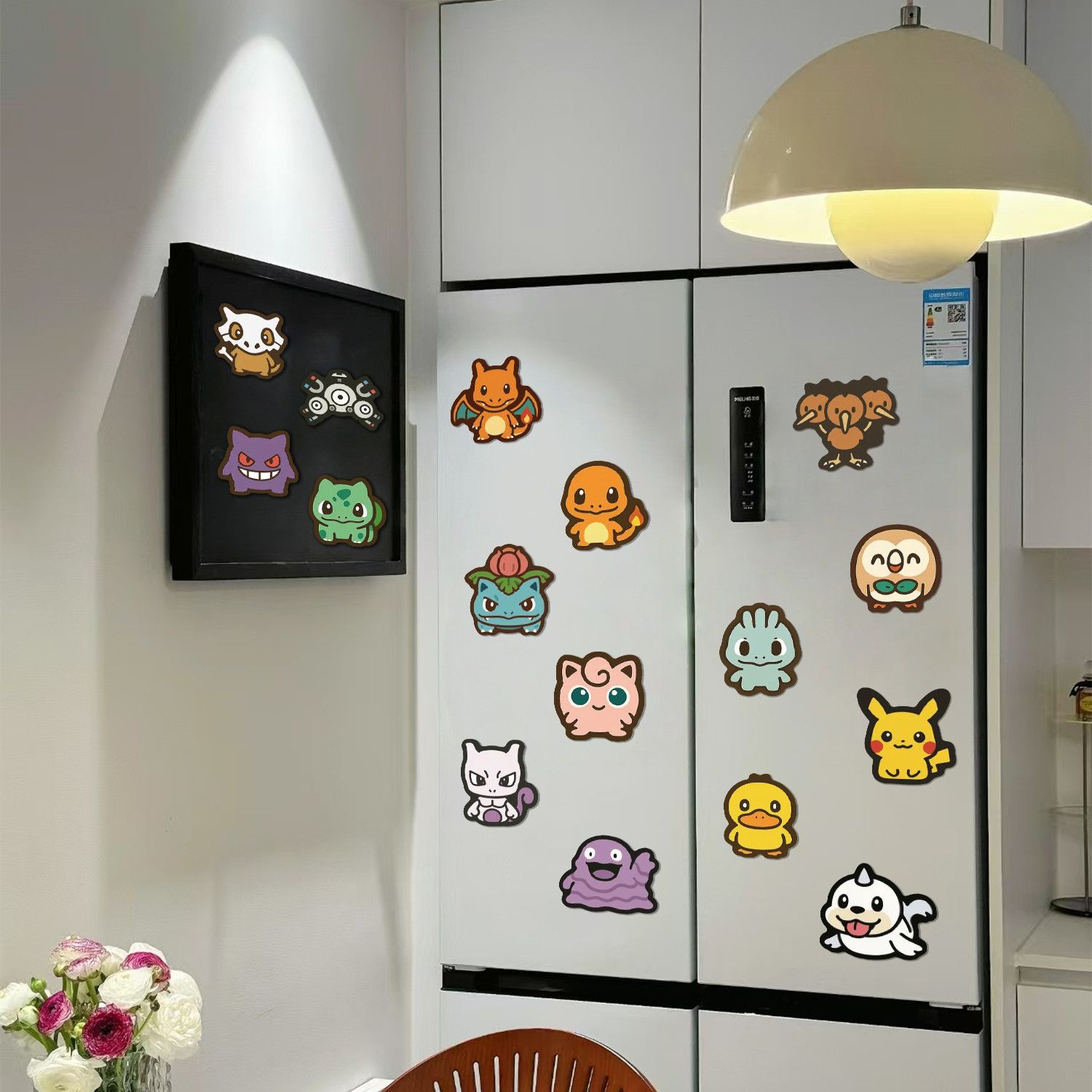 Kitchen Gadgets Plus - Mehrere Stile Pokemon Cartoon Kühlschrankmagnet PVC