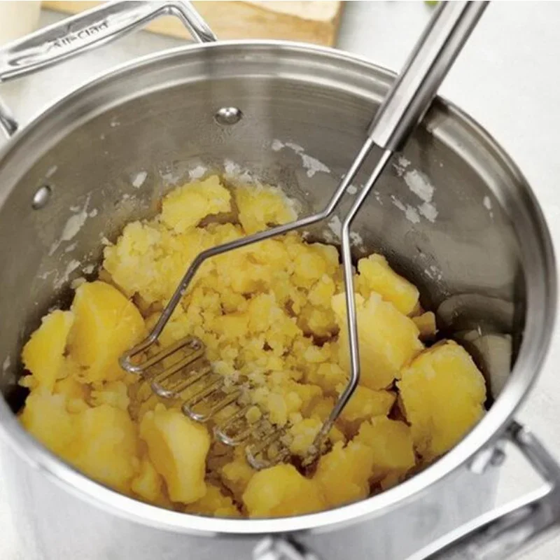 Kitchen Gadget Amazon - 1 Stück Edelstahl Küchengerät Kartoffelstampfer Presse