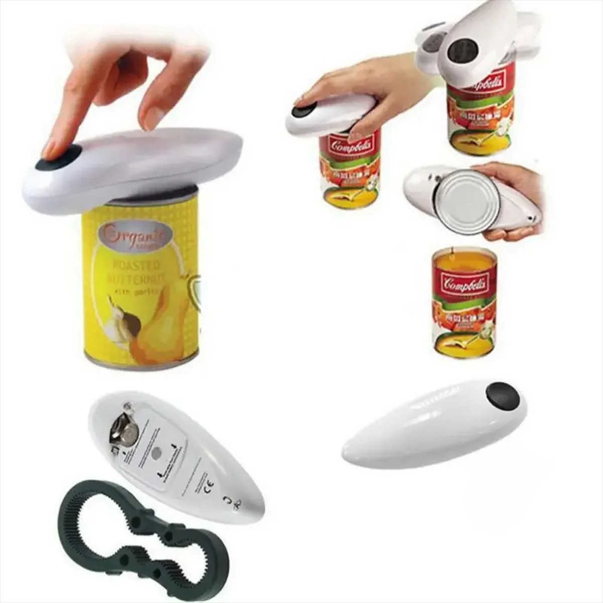 Electric Can Opener - Elektrischer Automatischer Dosenöffner Hochleistungs-Dosenöffnungsmaschine Ohne Scharfe