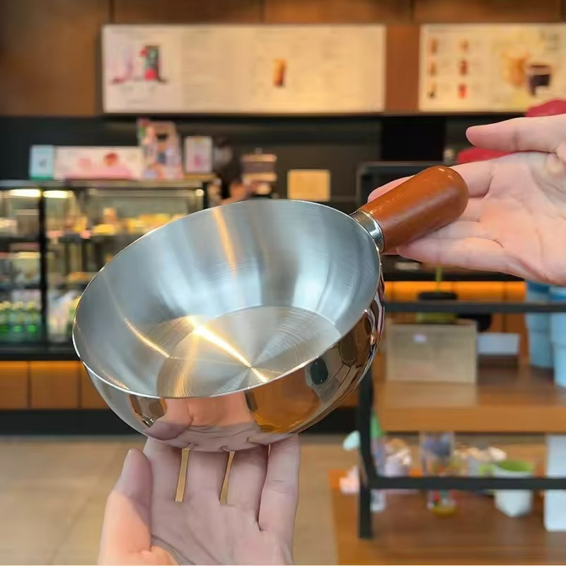 Edelstahl-Topf mit Walnussholz – Kitchen Gadgets And Accessories Bewertung und Preis