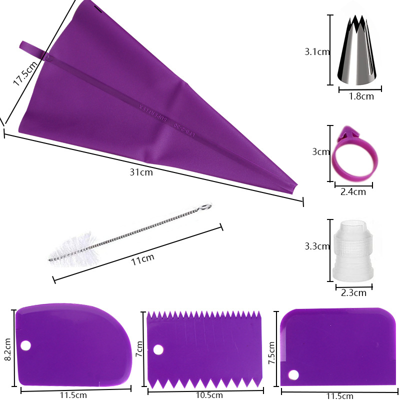 Edelstahl-Spritztüllen-Set mit – Kitchen Gadgets Oxo Bewertung und Preis