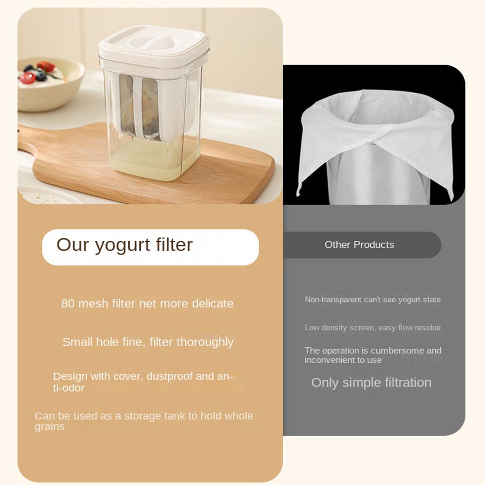 Joghurt-Sieb, wiederverwendbar – Kitchen Gadgets Rice Filter Bewertung und Preis