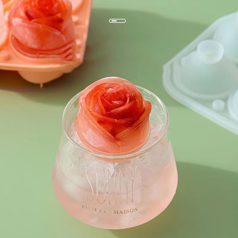 3D Rose Eis Formen 4 Löcher Ei – Kitchen Gadgets And Accessories Bewertung und Preis