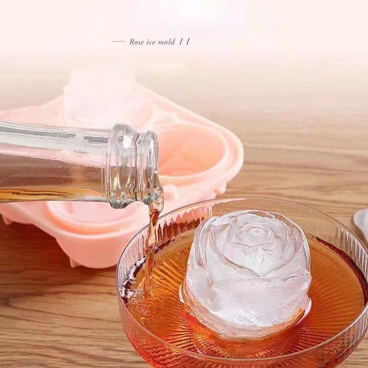3D Rose Eis Formen 4 Löcher Ei – Kitchen Gadgets And Accessories Bewertung und Preis