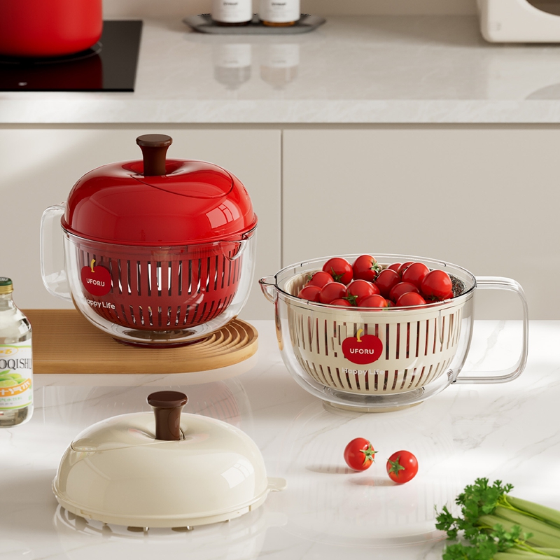 UFORU Apfelförmiger Salatschle – Salad Spinner Bewertung und Preis