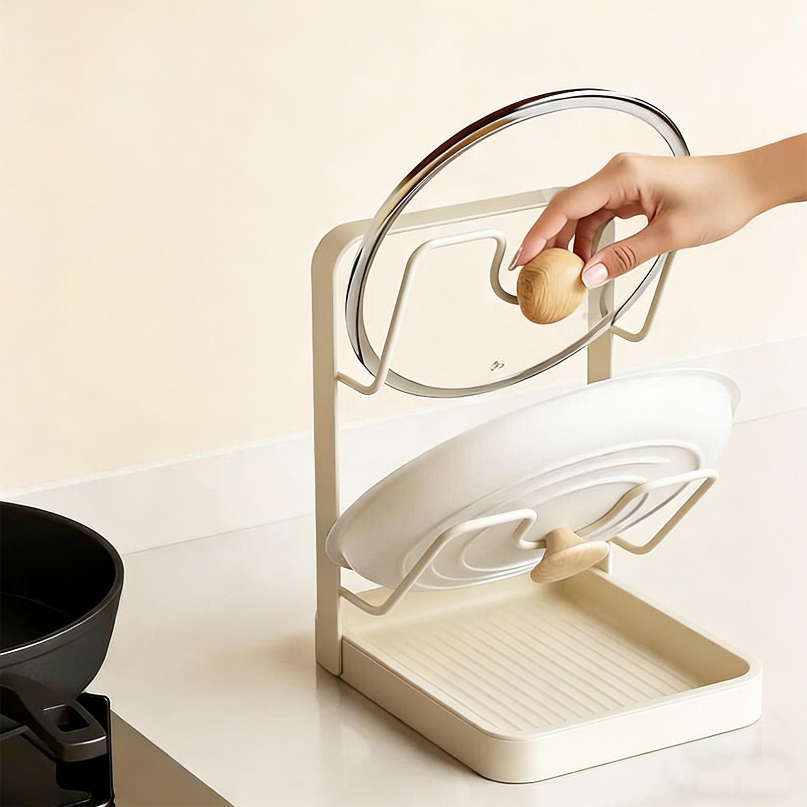 Topfdeckel-Organizer, rutschfe – Kitchen Gadgets Under 100 Bewertung und Preis
