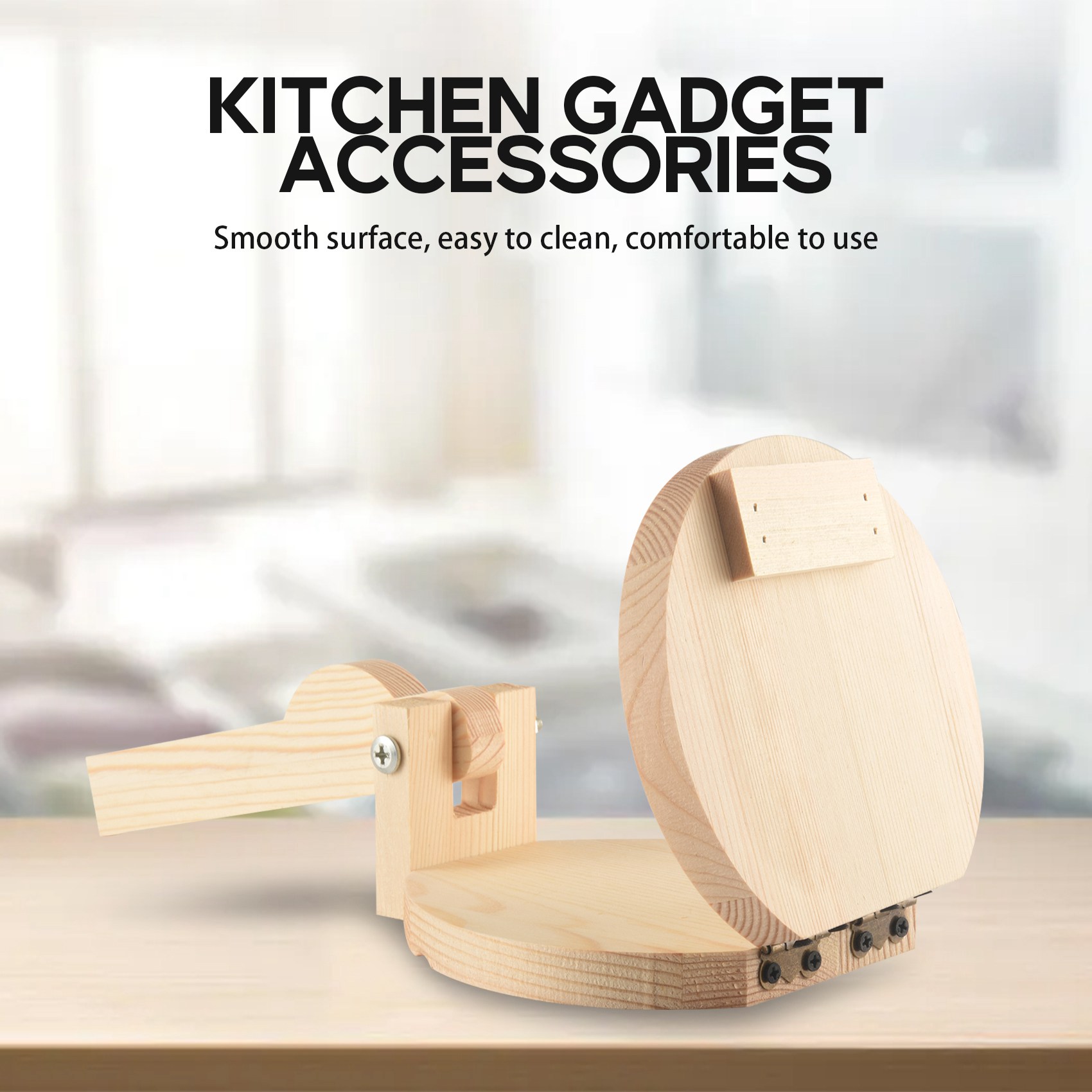 Y42A-Holz-Tortillapresse Teigt – Kitchen Gadgets Roti Maker Bewertung und Preis