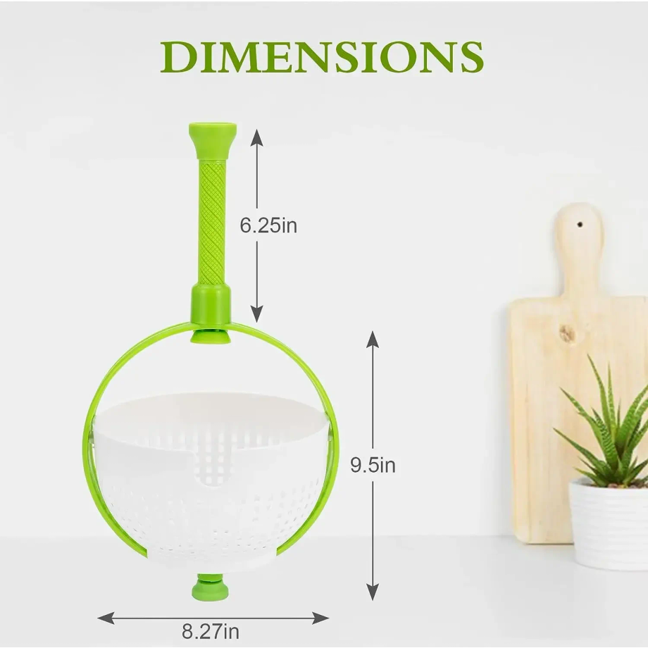 Faltbarer Abtropfkorb Obst- &  – Salad Spinner Bewertung und Preis