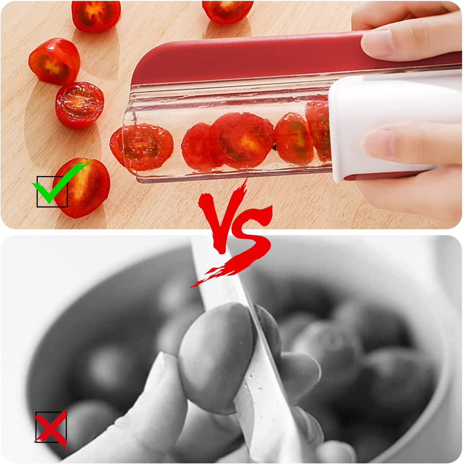 Tomaten-Trauben-Kirschschneide – Salad Spinner Bewertung und Preis