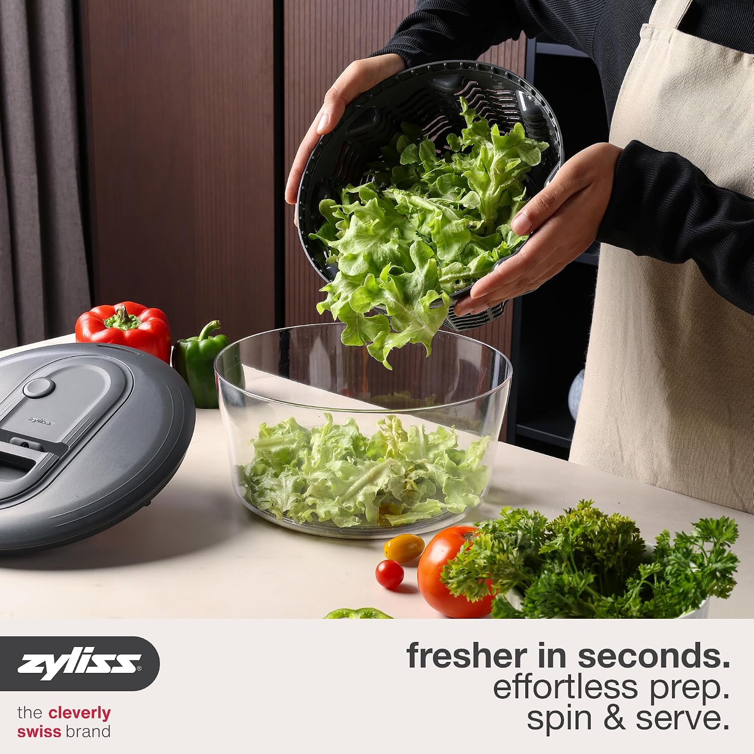 Kleiner Salatschleuder mit Zug – Salad Spinner Bewertung und Preis