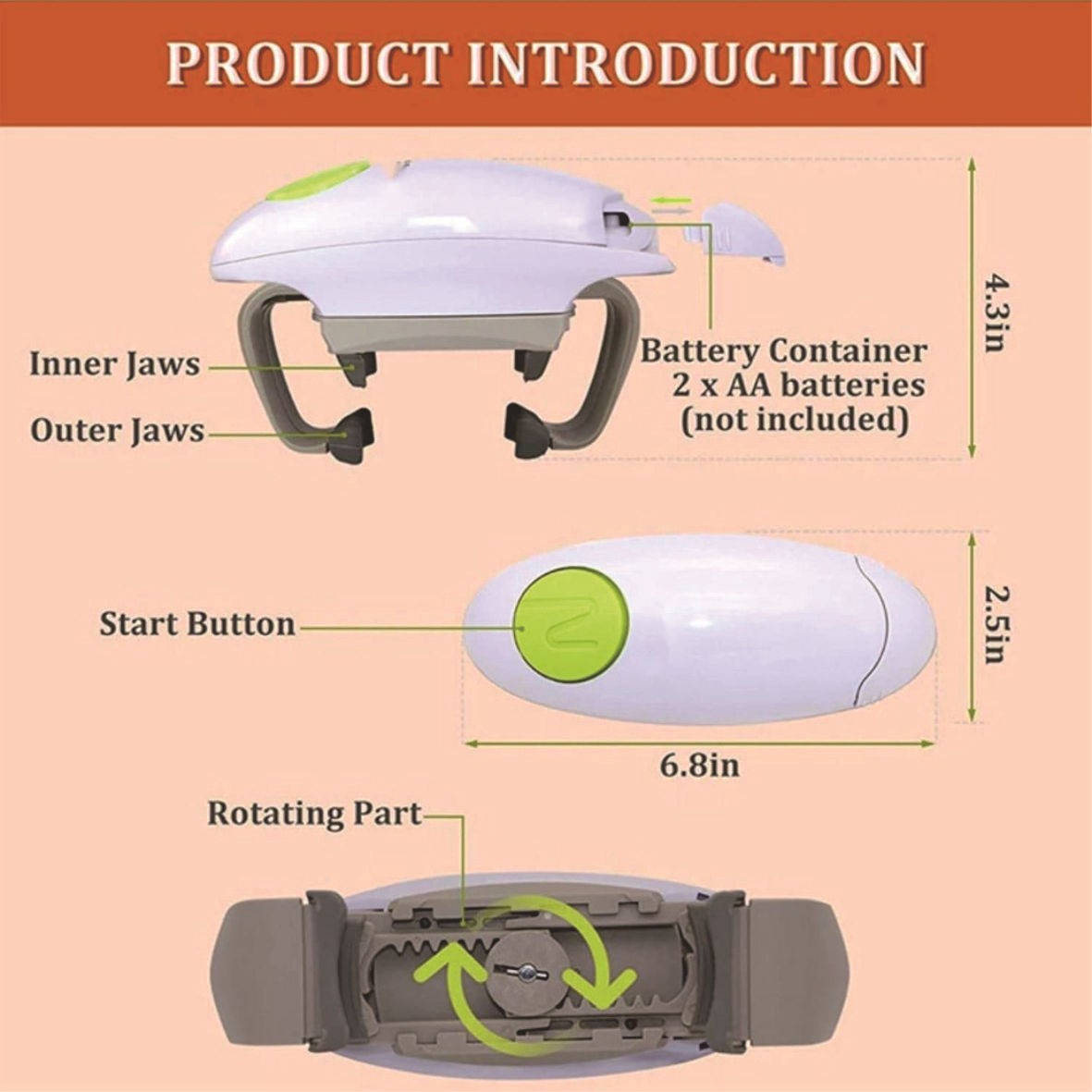 Elektrischer Dosen- und Flasch – Electric Can Opener Bewertung und Preis