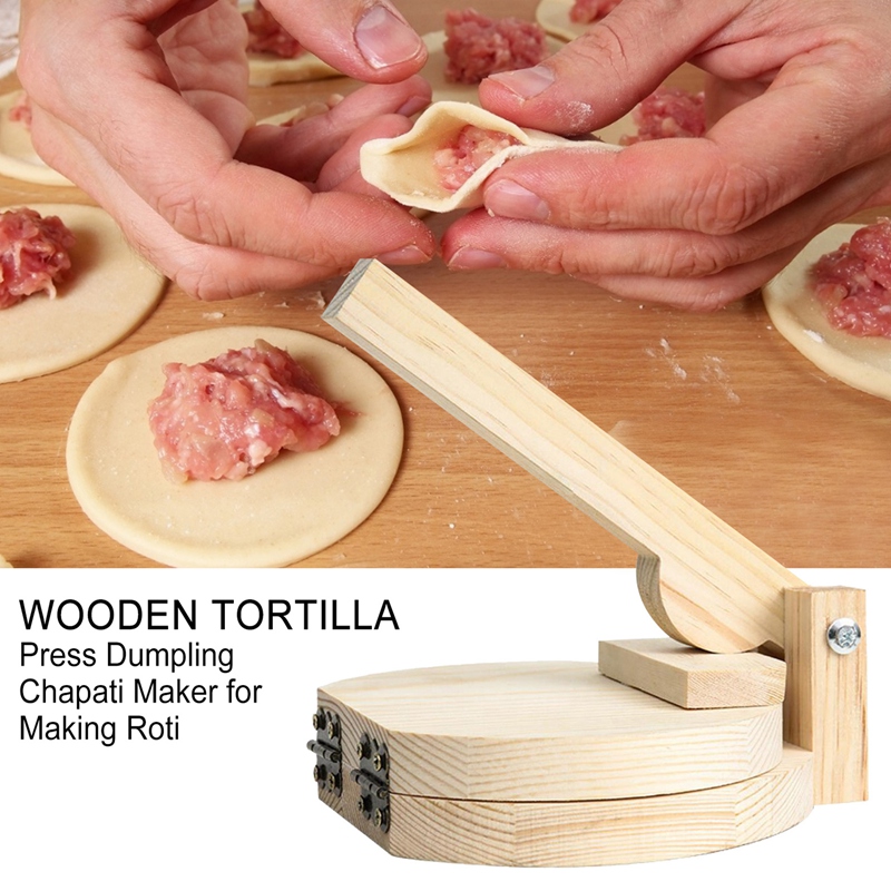 Holz-Tortilla- und Teigtaschen – Kitchen Gadgets Roti Maker Bewertung und Preis