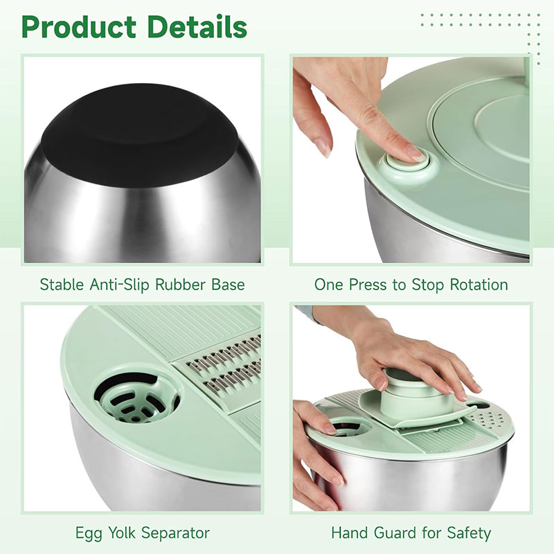 Edelstahl-Salatschleuder mit S – Salad Spinner Bewertung und Preis