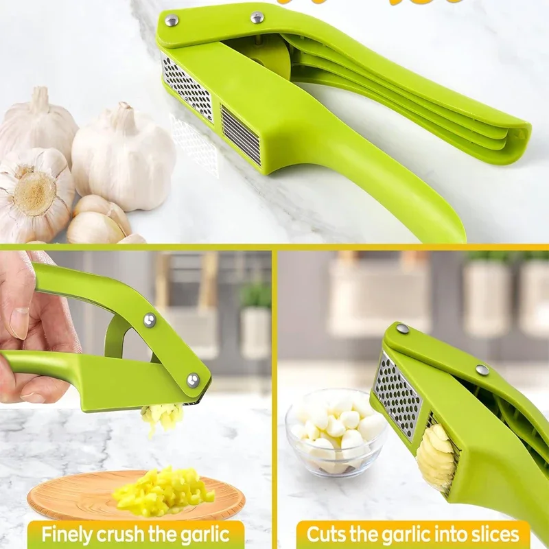2-in-1-Knoblauchpresse und -sc – Kitchen Gadgets New Bewertung und Preis
