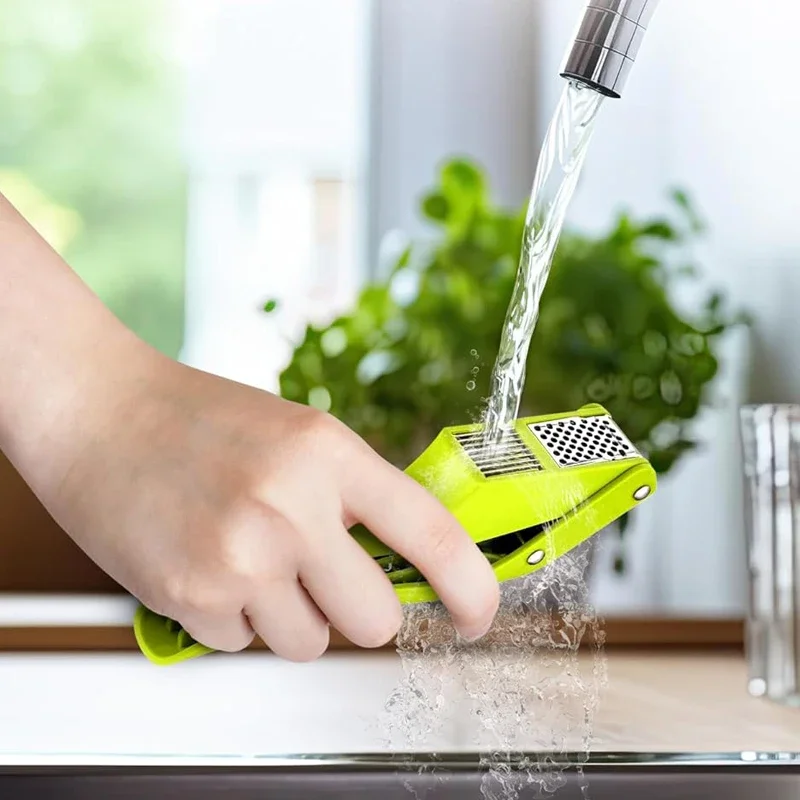2-in-1-Knoblauchpresse und -sc – Kitchen Gadgets New Bewertung und Preis