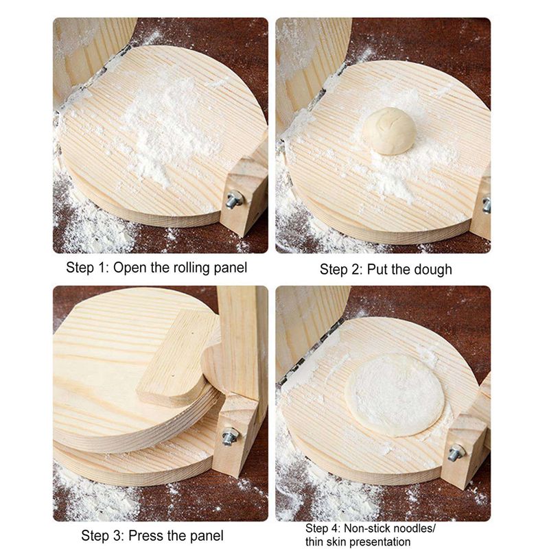 ABUL-2X Holz-Tortillapresse Te – Kitchen Gadgets Roti Maker Bewertung und Preis