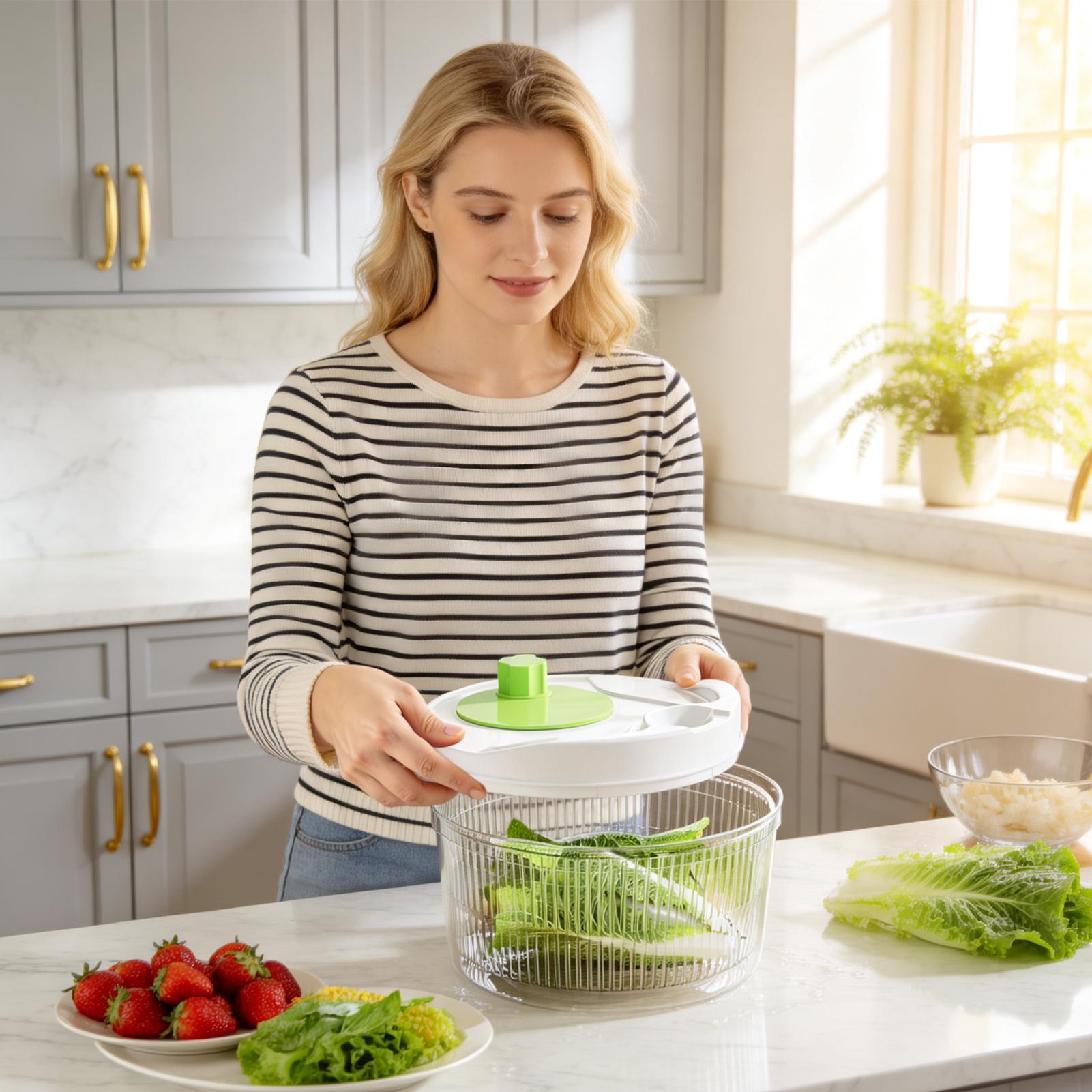 Salatschleuder mit manueller K – Salad Spinner Bewertung und Preis